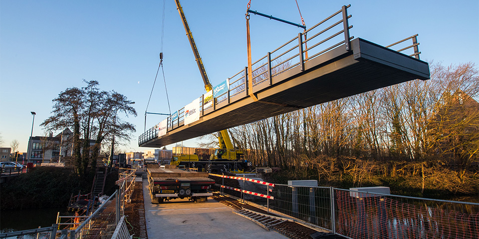 ’s Werelds langste composietbrug komt naar Brugge