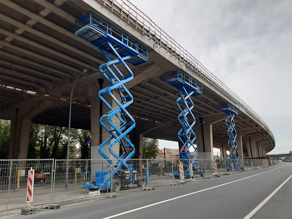 Renovatie viaduct Gentbrugge zit in tweede fase