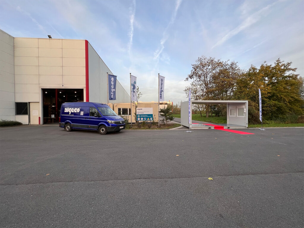 Algeco Belgium opent nieuwe vestiging in Wetteren