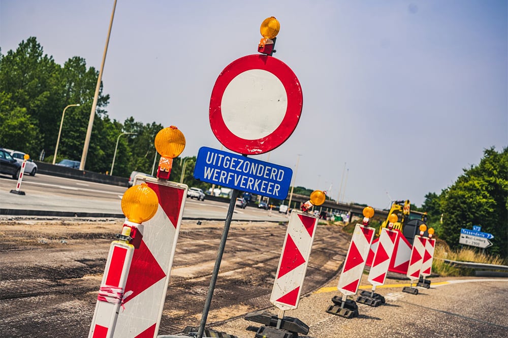 41 werven op Vlaamse autosnelwegen in 2024